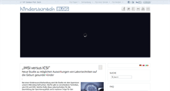 Desktop Screenshot of kinderwunsch-blog.com